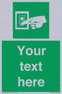 Custom Light Switch Sign